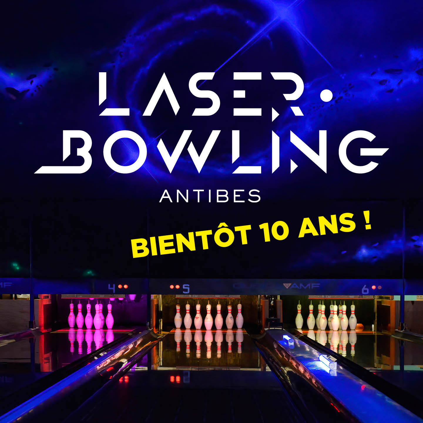 LASERBOWLING celebrates its 10th birthday